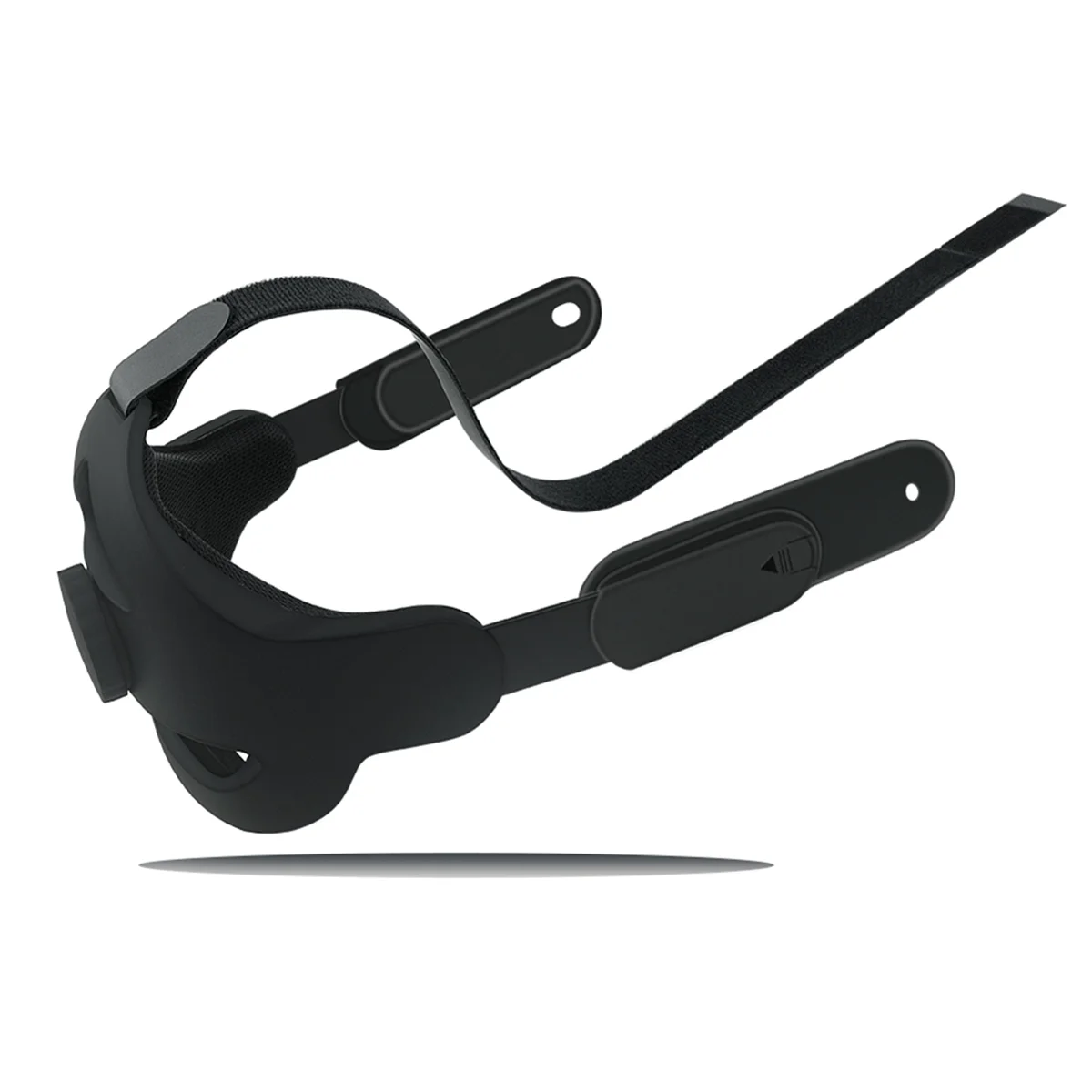 Headconjunto Strap para Oculus Quest Ajustável Reforçada Cabeça Almofada Vestindo Preto vr