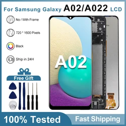 6.5 pour Samsung Galaxy A02 LCD SM-A022F SM-A022M Affichage Écran Tactile Digitizer Pour Samsung A12 LCD SM-A022G Pièces De Rechange