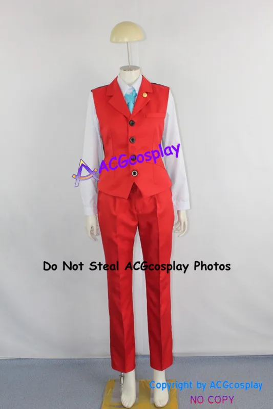 Apollo Justice Ace Advocate Apollo Justice Costume Cosplay Costume Acgcosplay