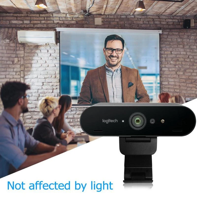 Logitech BRIO C1000e 4K HD Webcam Video Conference Streaming Recording Computer Peripherals For Pc pc webcam pc web camera computer camera conference camera