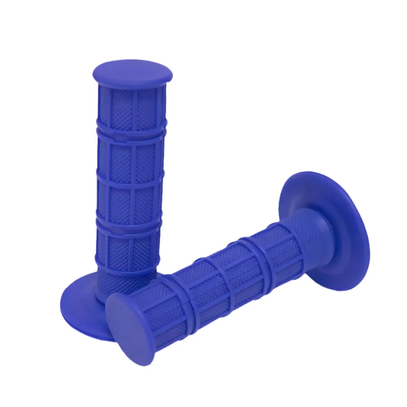 Blue Throttle Handle Bar Grips For Pit Dirt Motor Trail Dirt Bike Xr Crf Ttr Bbr