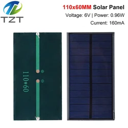 Mini Polycrystalline Silicon Solar Panel - 6V 160mA 0.96W DIY Battery Charger (3PCS)