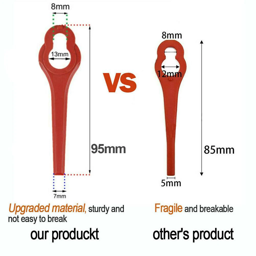 Рисунок 4 - Пластиковые ножи для стриммеров травы Aldi Ferrex FAR