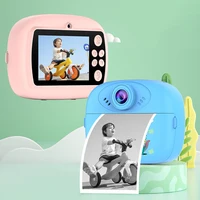 Kids Instant Print Camera Thermal Printer Video Recorder Portable Smart Digital Dual Lens Selfie Camera Kids Toys Birthday Gift 1