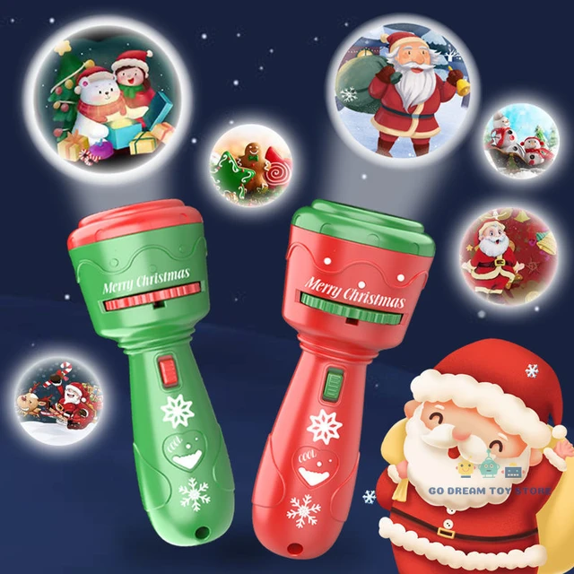  Christmas Kids Projector Flashlight Projector