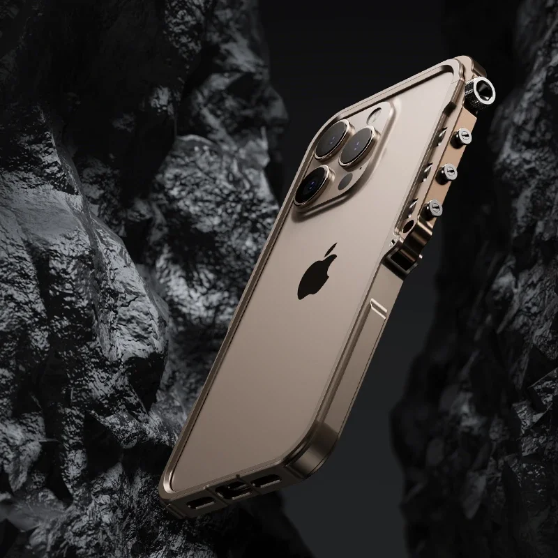 Premium Armor Aluminum Metal Bumper Frame Case - Hard Cover Accessory
