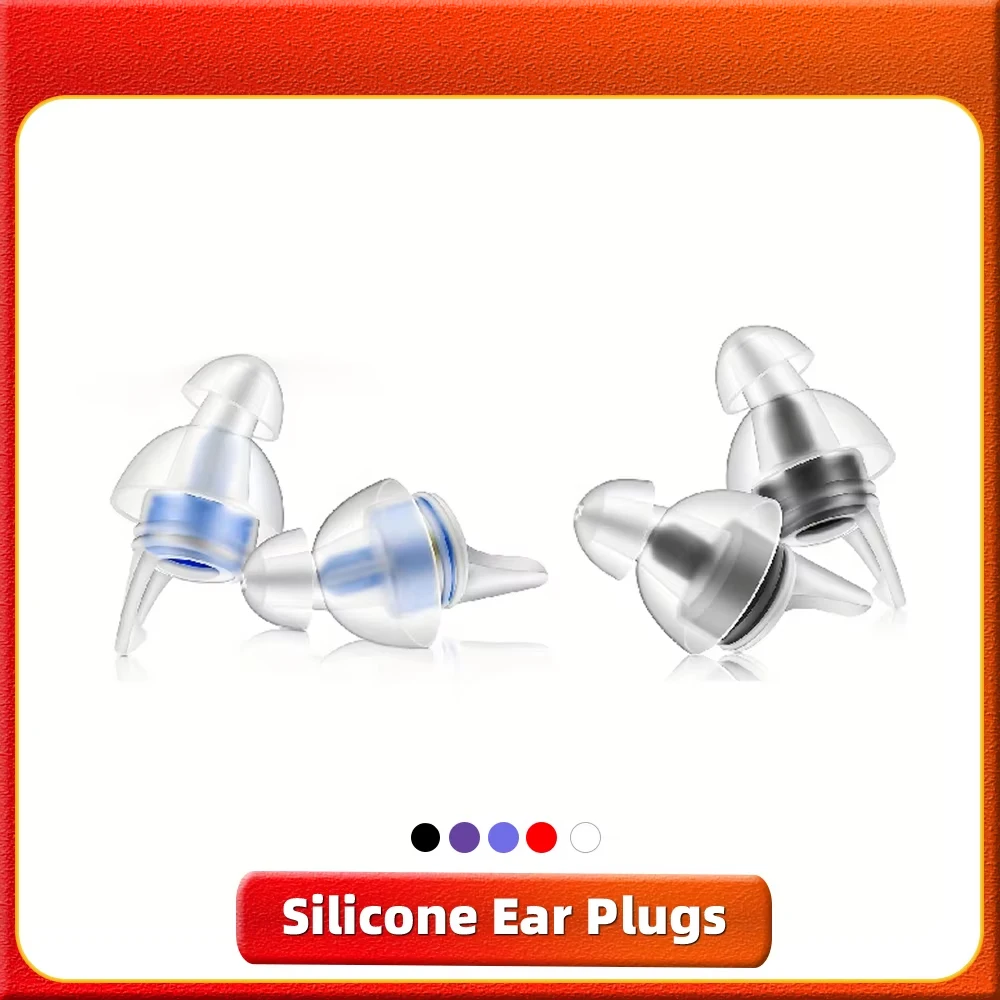 Lot de 10 paires de bouchons d'oreilles antibruit réutilisables posés sur une surface blanche, protection auditive haute performance SNR 36dB.