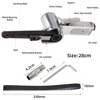 Mini Air Belt Sander Handheld Angle Grinder Industrial Tool For Air Compressor Sanding Pneumatic Tool Woodworking Metal WorKing 2