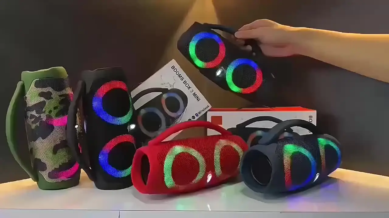 50 Вт BOOMSBOX 3 портативный уличный беспроводной Bluetooth-динамик RGB освещение