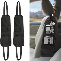 Compact Car Seat Storage Organizer - Lightweight, Convenient Hanging Mesh Bag for Car Essentials (2Pcs)