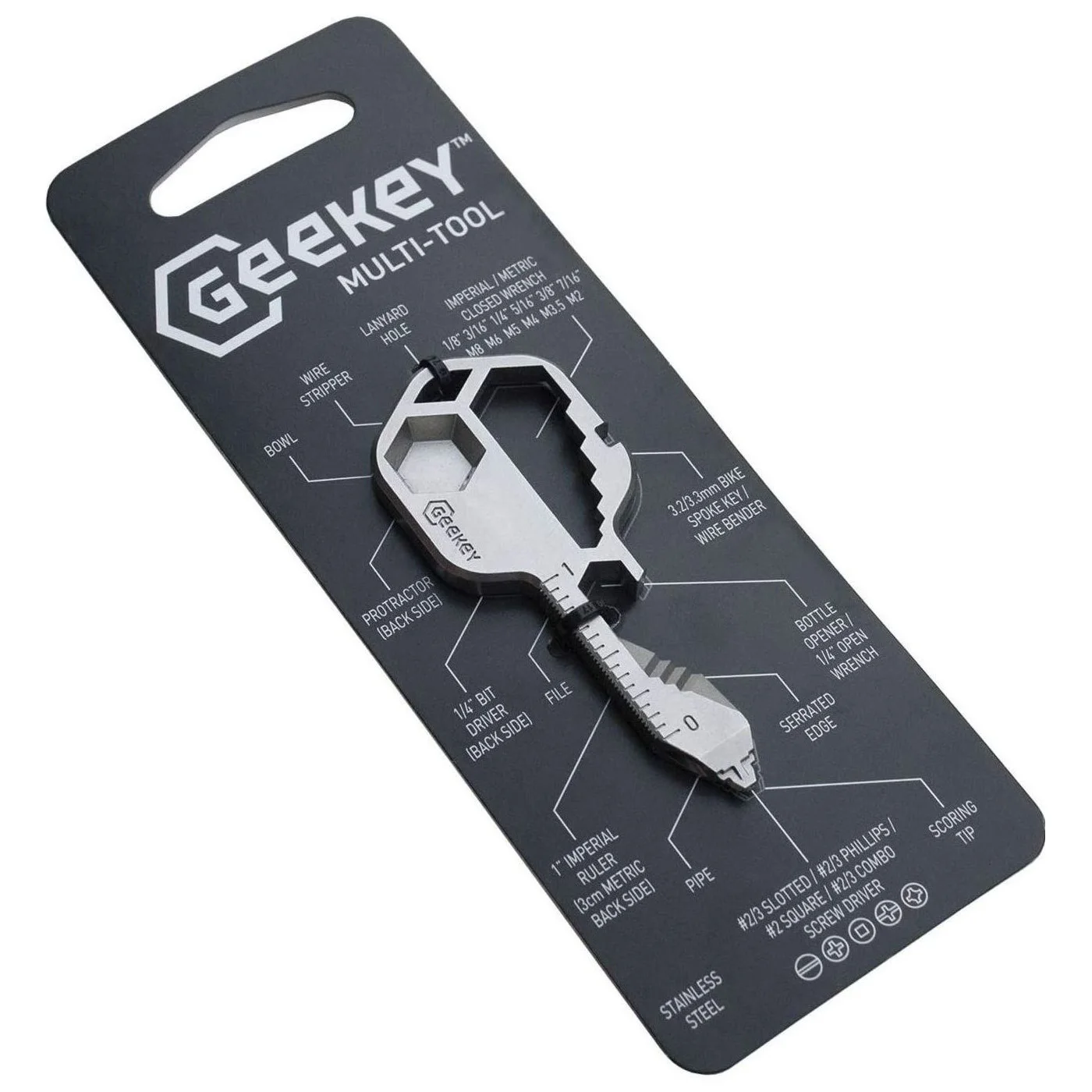 

High Quality 24In1 EDC Set Stainless Steel Mini Multifunctional Screwdriver Key Slotted Screwdrivers Keychain Pocket Repair Tool