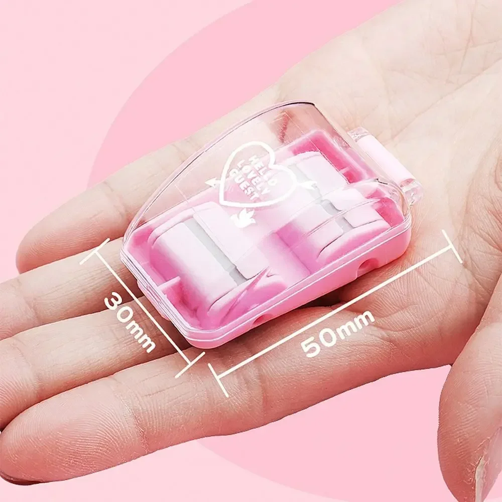 Mini Aspirapolvere da Scrivania Portatile per Gomme da Cancellare, con Simpatico Design a Gomma, Spazzolino Manuale da Scrivania, Regalo per Studenti, Scuola e Ufficio - immagine 5