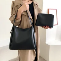 Fashion Leather Tote Bag for Women – 2025 Trend | Large Capacity Simple Shoulder Handbag & Purse for Daily, Work & Travel**