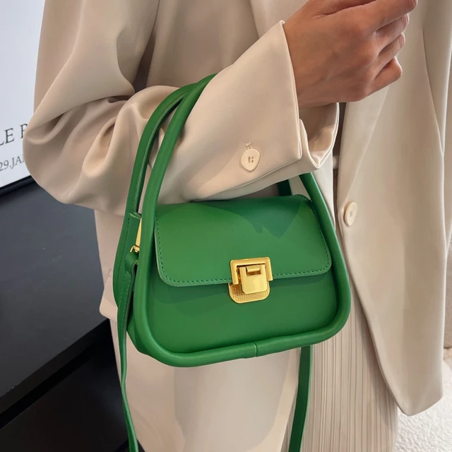 Alnice Trendy Womens Small Crossbody Shoulder Designer Bag ladies Green Bag  (s71