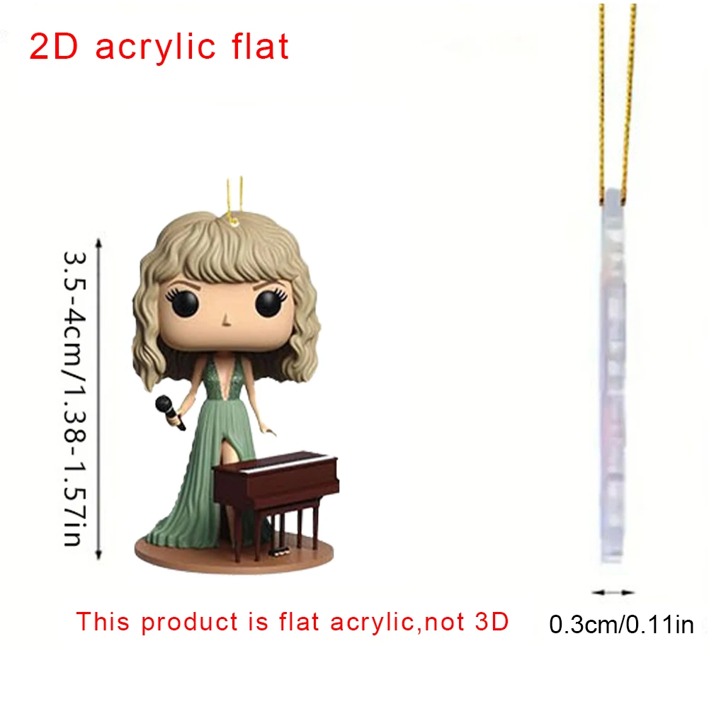 Taylar Advent Calendar 2D Acrylic Hanging Pendant Xmas Countdown Calendar Holiday Advent for Kids Adults Fans christmas countdown calendar christmas advent calendar