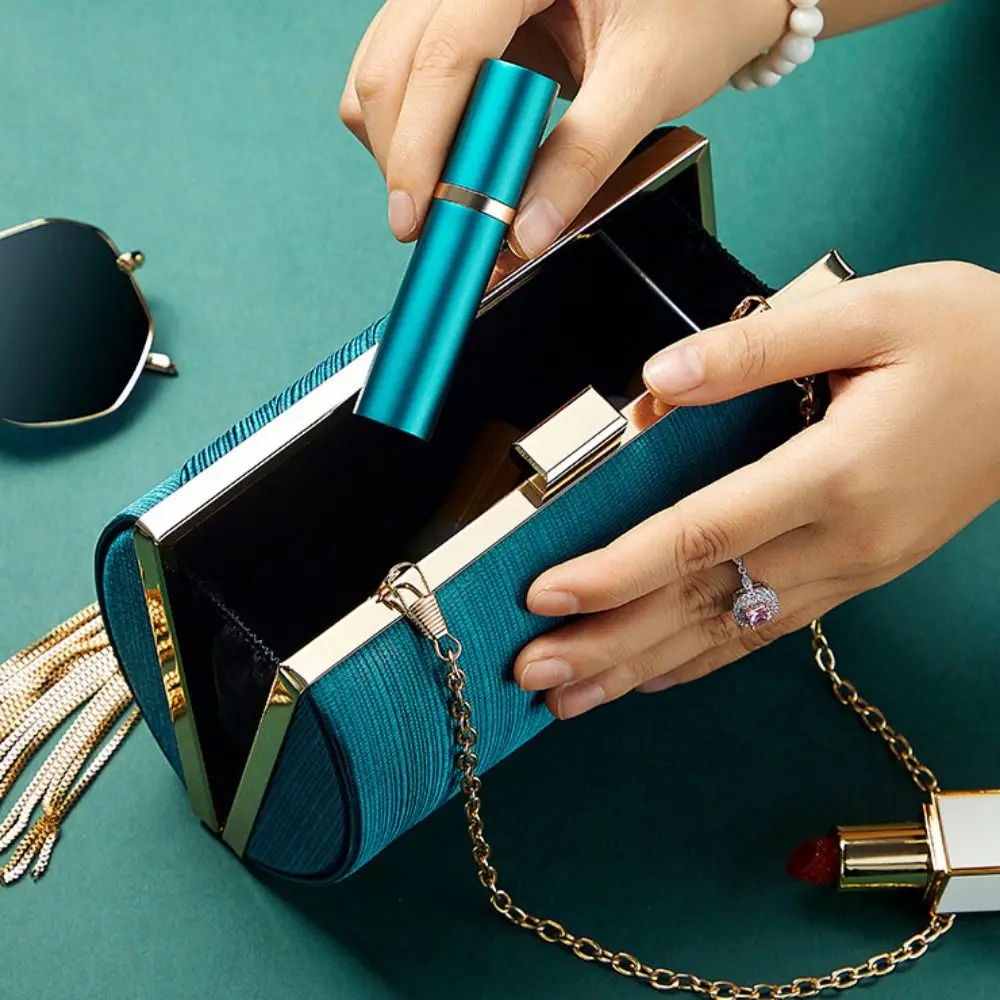 5ml Mini For Cosmetics Portable Spray Alcochol Perfume Atomizer Empty Refillable Bottle Liquid Container