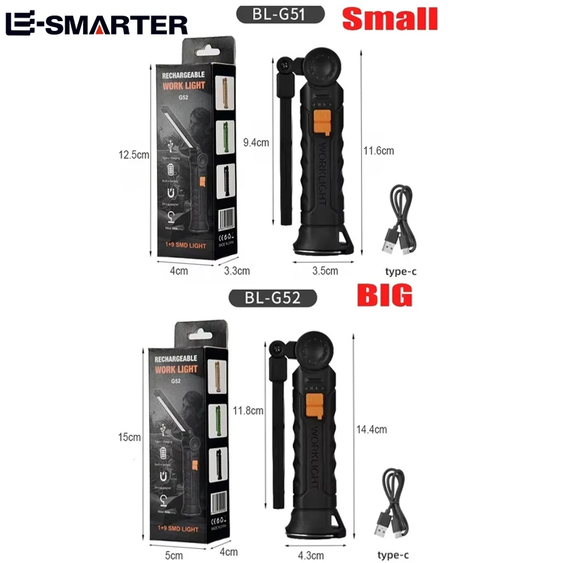 รูปสินค้า ไฟฉาย LED ปรับความสว่างได้ ชาร์จ USB พร้อมแบตเตอรี่ 18650