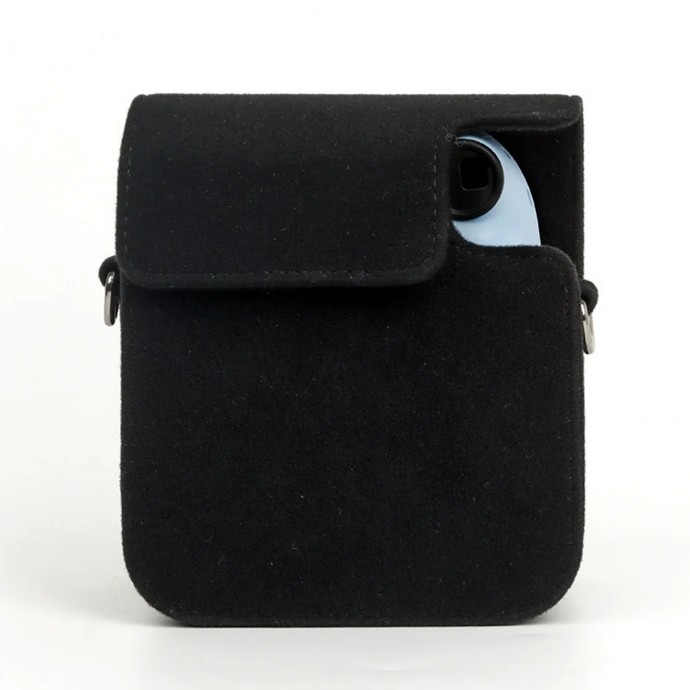 DIY Felt Camera Bag For Fujifilm Instax Mini 12 Portable Carry Travel Protective Case cover With Adjustable Shoulder Strap camera storage case