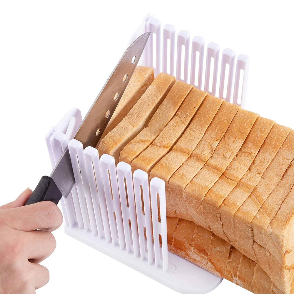 Bread Slicer Toast Cutter Foldable Adjustable Bread Slicing Kitchen Baking Tools baking tool baking accessories