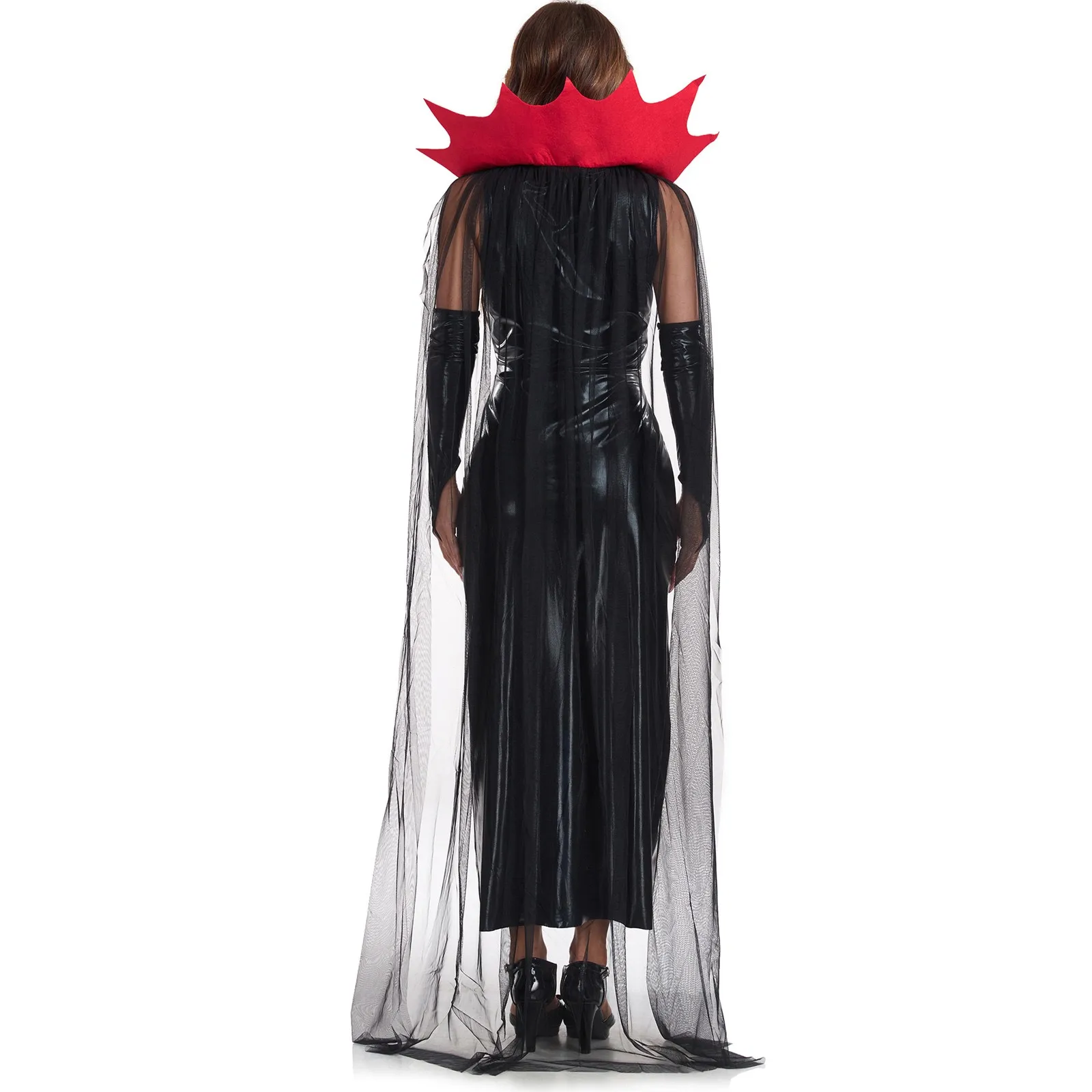 Womans Clothing Women Halloween Black Devil Costume Witch Costume Uniform Party Party Dresses Disfraces De Adultos