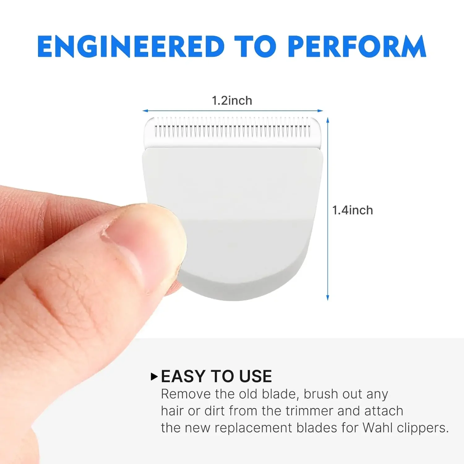 Barber Hair Clipper Blade Peanut Clipper/trimmer Replacement Blade Snap-On For Wahl Peanut Hair Clipper 8685, 8655, 8663, 8685-1701