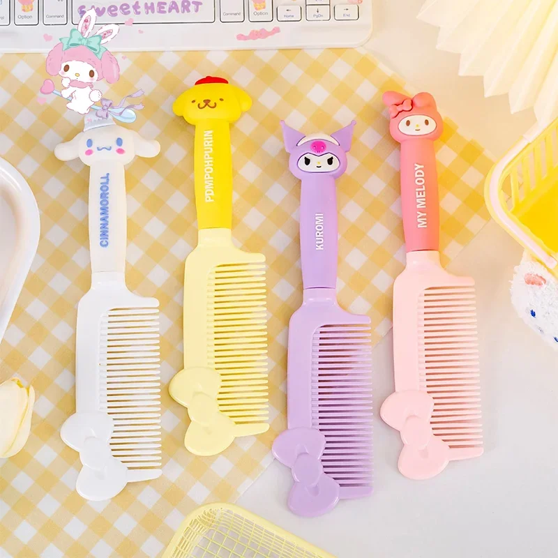 

Charms model toy Comb Anime Cartoon Three-dimensional Kawaii Cute Toy Gifts Hair Girly Heart Plastic Hair Comb Wholesale Gift