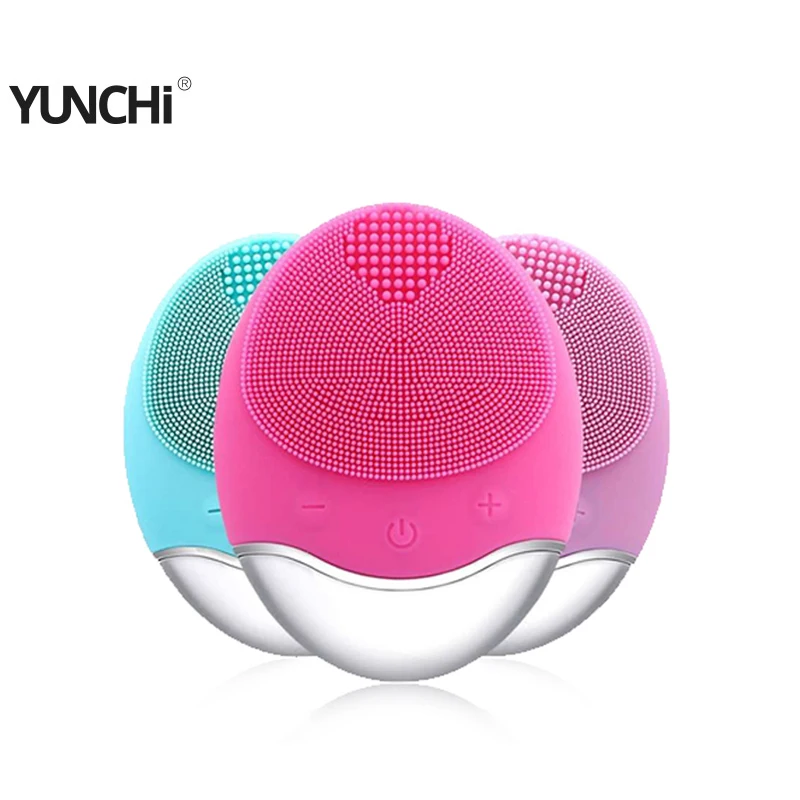 

Electric Face Facial Cleanser Facial Massage Wireless Cleansing Brush Makeup Remover Face Care Tool Face Brush