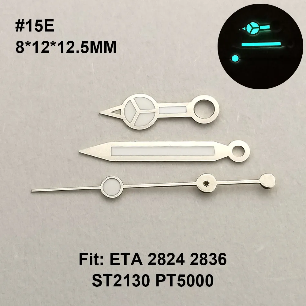 Luminous 12.5mm Watch Hands - Premium Watch Accessories