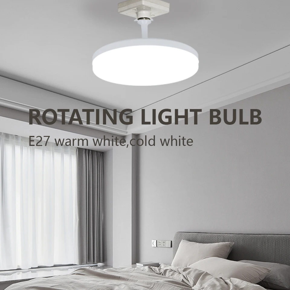 Description Picture 2 of itemMARPOU E27 Rotatable Foco Led Light Bulb  AC85-265V Cold and Warm White Spotlight with 6W 9W 13W 18W 24W Ceiling Lamp for Home