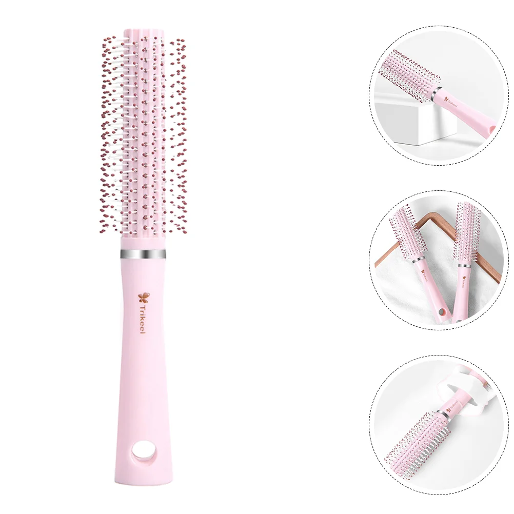 Round Hair Brush Roller Household Hairbrushes for Women Blow Drying Travel Abs Small Miss Curling Short Styling