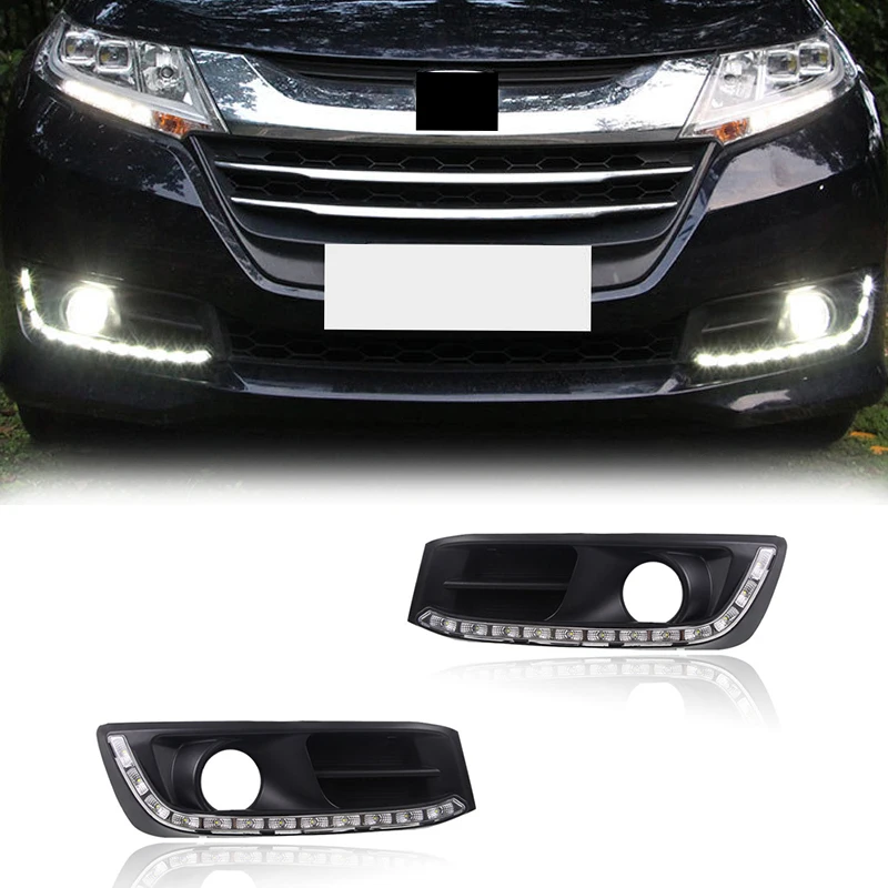 

Gobison DRL LED Daytime Running Light Fog Lamp For 2014-2017 Honda Odyssey LED Daytime Running Light
