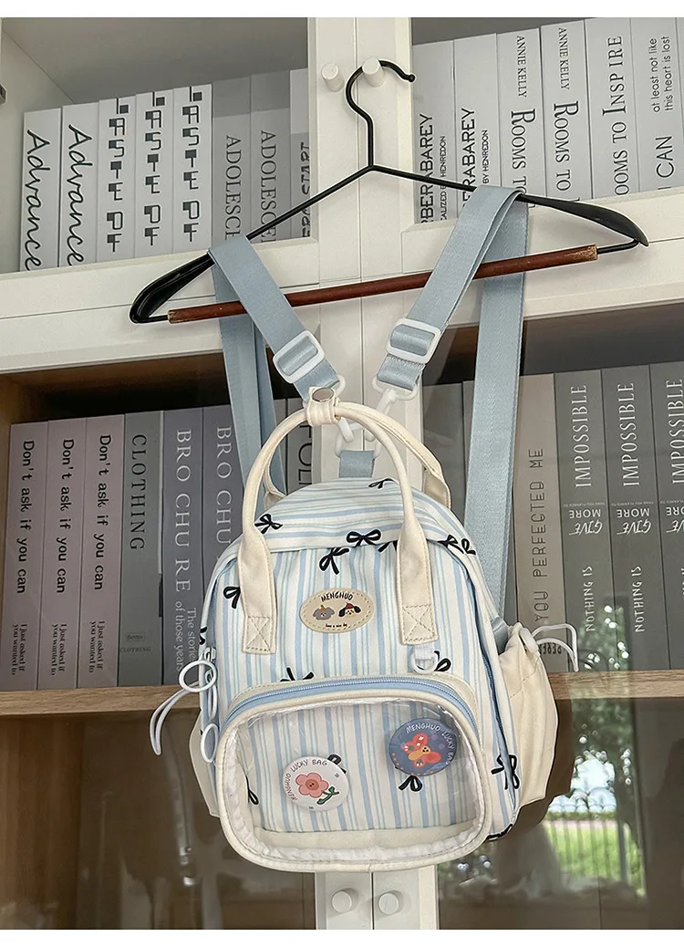 Kawaii Pastel Grid Harajuku Ita Tote Bag