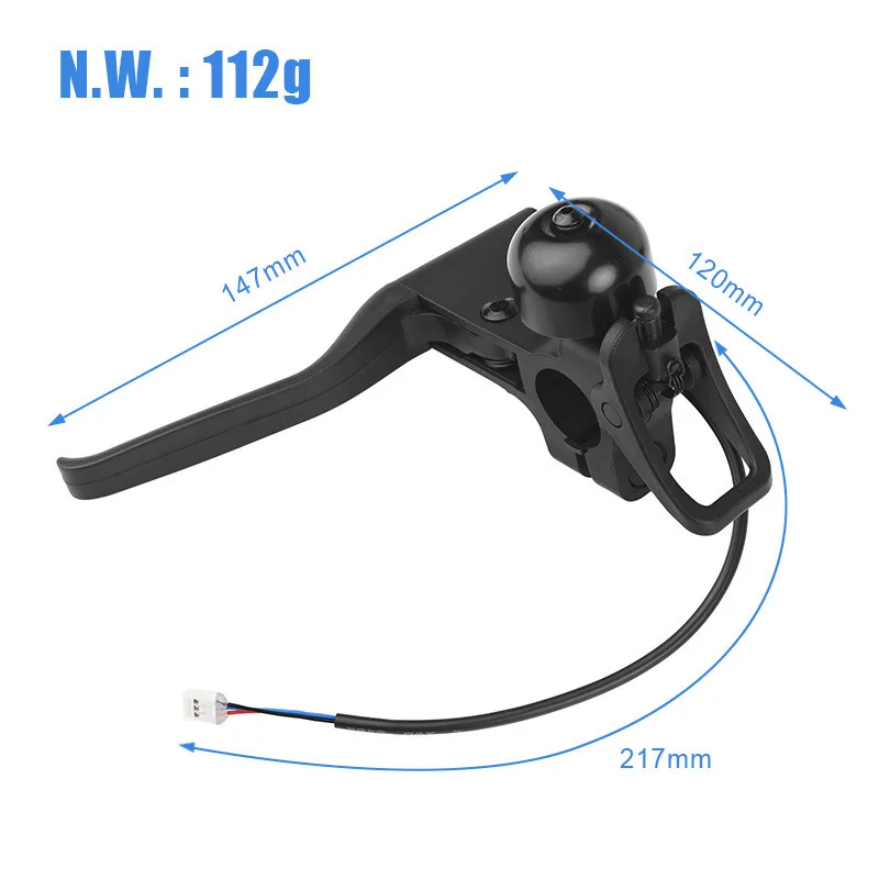 

Xiaomi 4 Pro Brake Handle for Xiaomi Electric Scooter 4 Pro Brake Lever With Bells High Strength Abs Plastic Replacement Parts