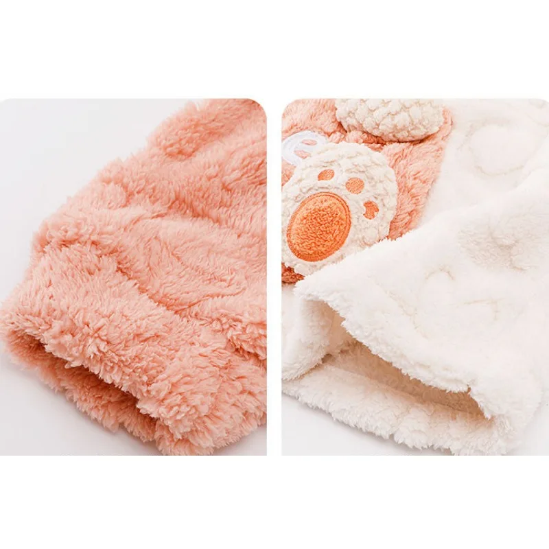 2024 New Women Coral Velvet Pajamas Female Winter Plus Velvet Pad Flannel Household Clothes Cartoon Warm Pullover Suit Sleepwear