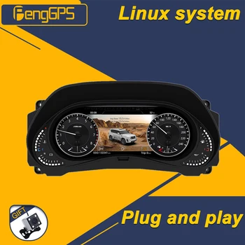 Para Nissan Patrol Y62 2010-2021 tablero LCD de coche Digital clúster Virtual cabina instrumento Linux Panel velocímetro Accesorios 1
