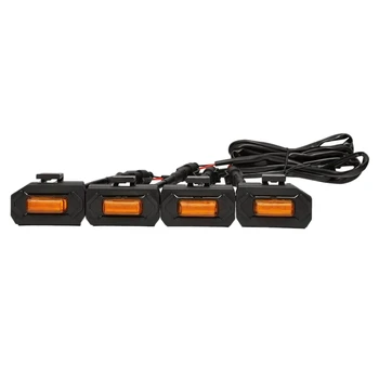 4PCS Off-Road LED Grille Lights 1