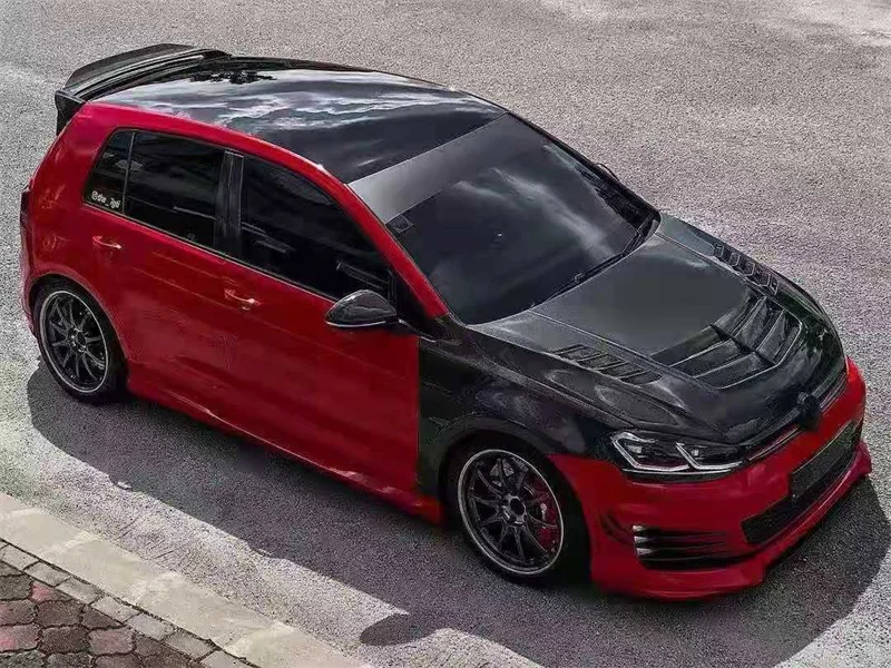 HighQualityRealCarbonFiberFrontBumperEngineHoodVentCoverFitsForVolkswagenVWGOLF.jpg