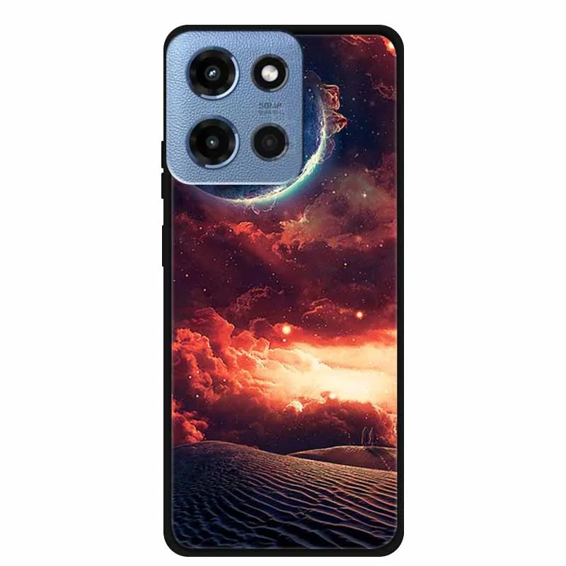 Animal Design Soft Silicone TPU Protective Phone Case - Shockproof Back Cover