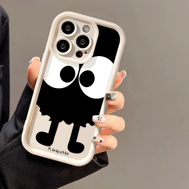 thumbnail image 1 of Funda pintada divertida para iPhone 15, fundas para iPhone 14, 11, 12, 13, 15 Pro Max, 7, 8, 15 Plus, X, XR, XS Max, SE 2020, 2022, 1 of 5