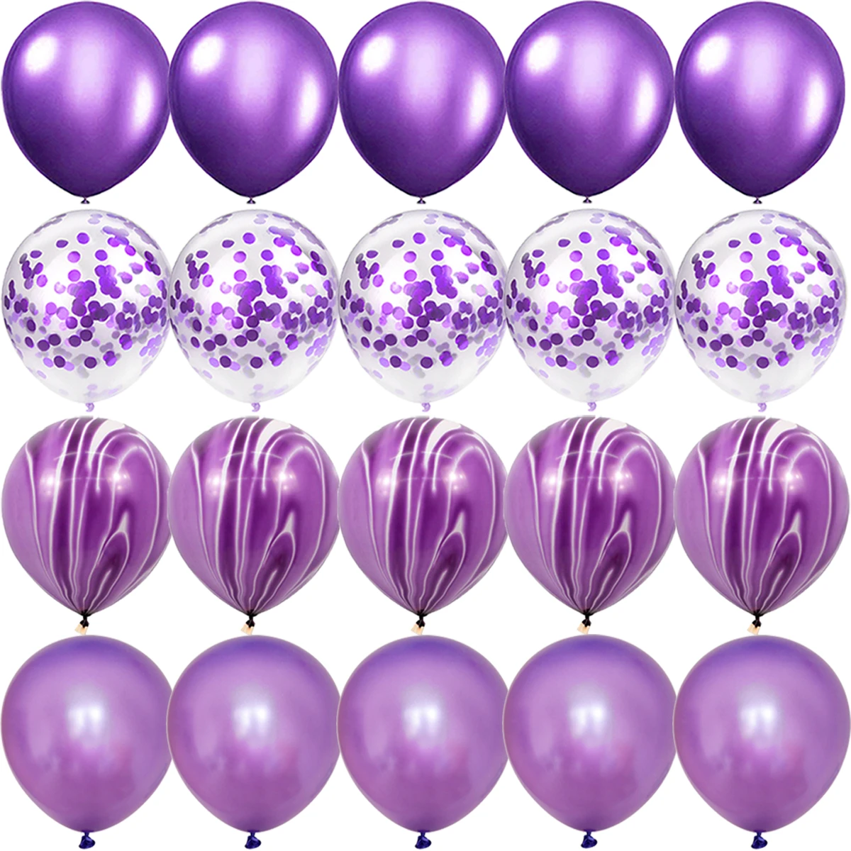 Purple Golden matte Balloons Silver Confetti Balloon Wedding Valentine's Day Baby Shower Birthday Party Decorations 10pcs 12inch dinosaur confetti latex balloons jungle wild animal party decorations birthday balloon baby shower air balls globos