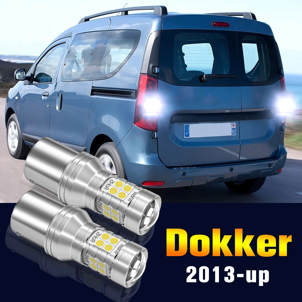 

2pcs LED Reverse Light Bulb Backup Lamp For Renault Dokker 2013 2014 2015 2016 Accessories
