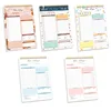 52 Daily Planner Sheets 6.5x10in Spring-Bound Notepad Planner Weekly Planner & Notebook & Schedule Organizer Stationery products 1