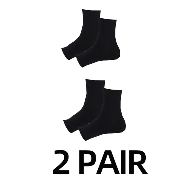 Men Women Sports Socks Foot Angel Anti Fatigue Outerdoor Compression Breatheable Foot Sleeve Support Socks Brace Sock 2 pair