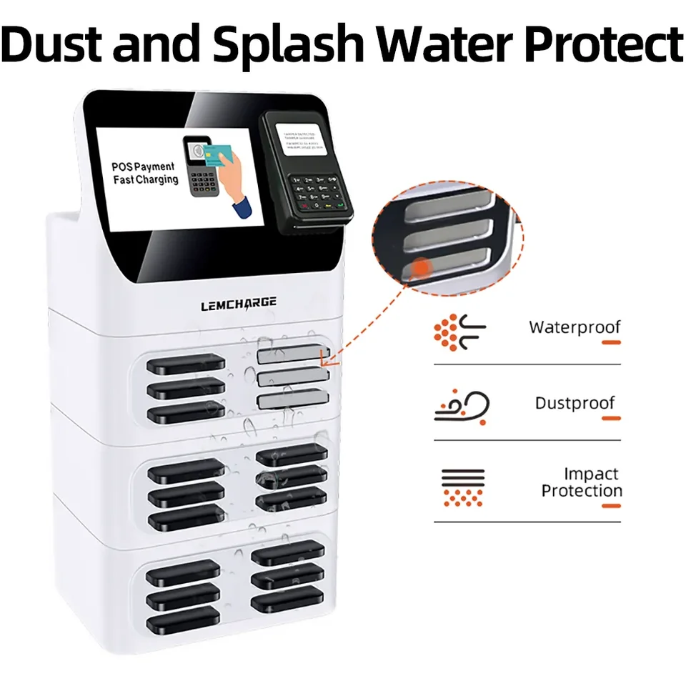 Public Outdoor Vending Machine Power Bank Station Rental Qr Pos Nfc Shared  Mobile Power Bank Sharing Station with App - AliExpress