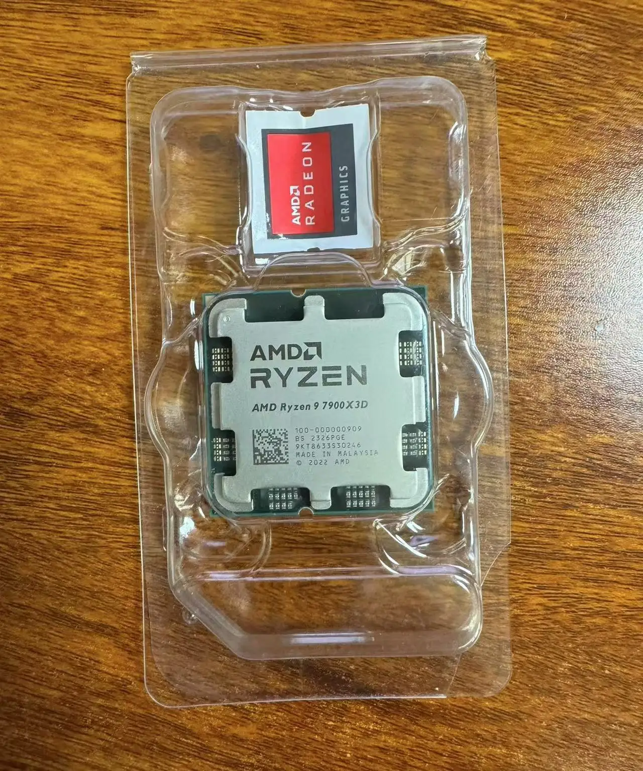 新品 AMD Ryzen 7 7800X3D AM5 CPU バルク品 AMD Ryzen 7 7800X3D 新品未使用 バルク品｜Yahoo!フリマ（旧