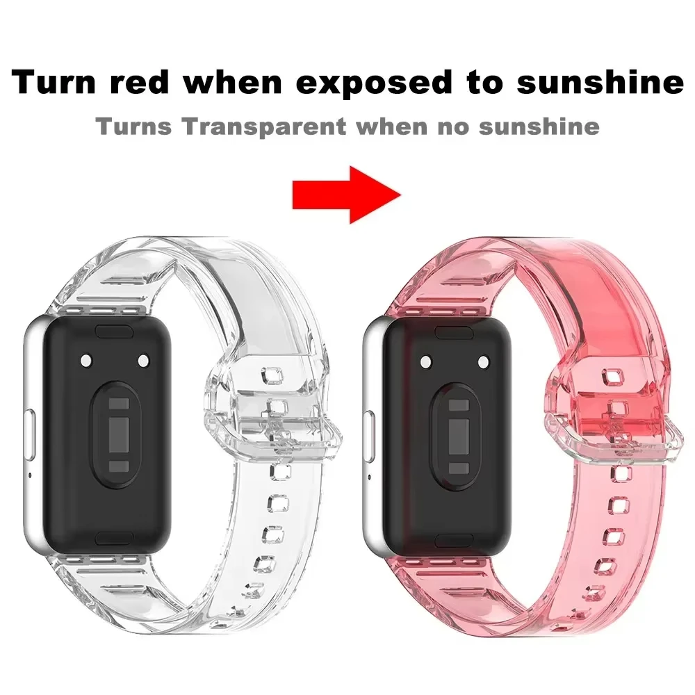Photochromic TPU Sport Strap: Adjustable Replacement Band