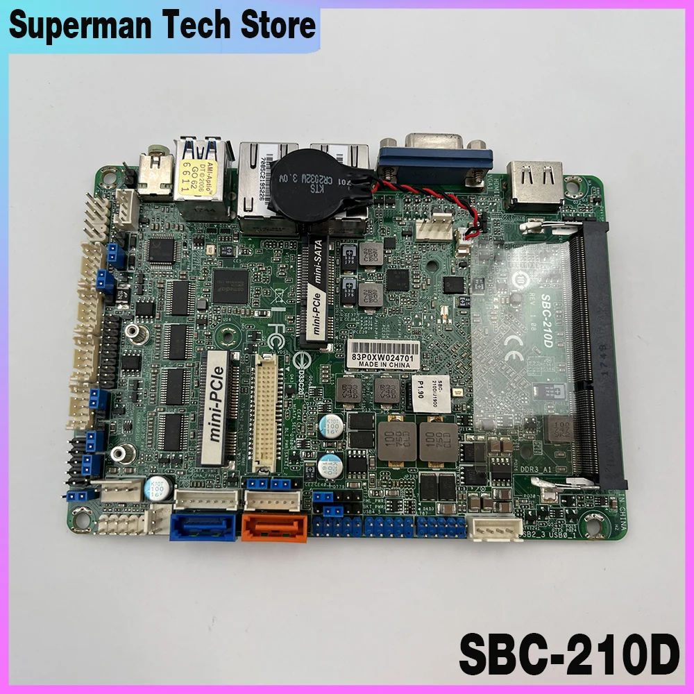 Для промышленной материнской платы Asrock Embedded 3,5 Atom Baytrail J1900 SBC-210D