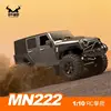 2024 Remote-Controlled Rc Car Mn-222 Full Proportion Remote-Controlled Car 2.4g Four-Wheel Drive Climbing Car Model Ra Car Toy 3