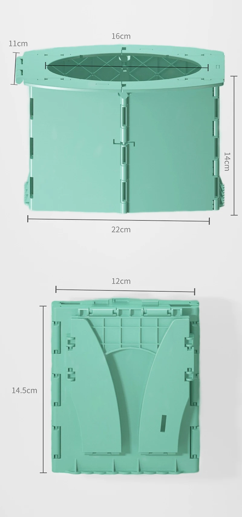 Description Picture 3 of itemPortable Potty Child Travel Baby Pot Foldable Children's Potty Training Seat Easy to Clean Toilet Child Potty Training Seat