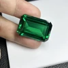 Meisidian Octagon 20X30MM  60 Carat Large Size Lab Created Grown Green Emerald Gemstone 4